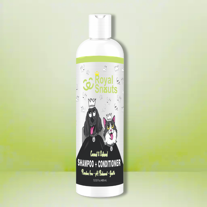 Coconut & Oatmeal Pet Grooming Shampoo 400mL